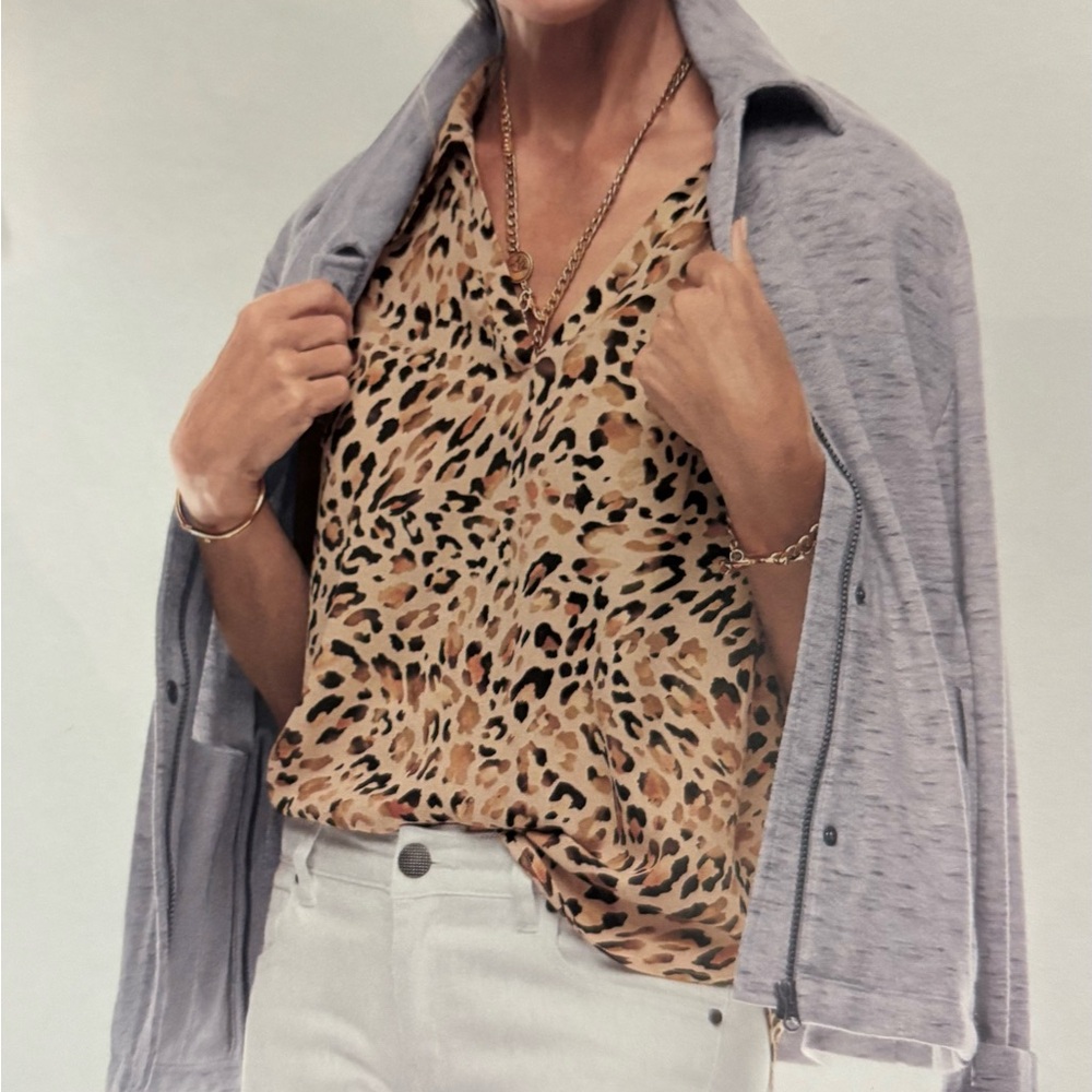 CAbi Lynx Top, Style 6090, Med., EUC